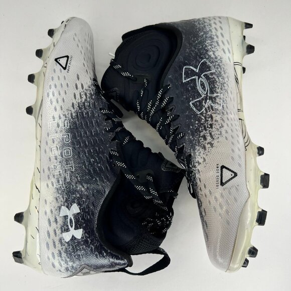 Under Armour Mens 3025082-001 Black Spotlight Lux MC 2.0 Size 12 Football Cleats main image 6